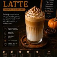 Bal Kabaklı İce Latte - Sakız Hanım