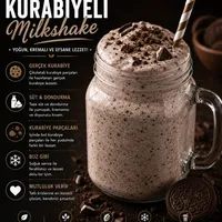Kurabiye'li Milkshake - Sakız Hanım