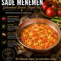 Sade menemen - Sakız Hanım