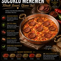 Kasap sucuk menemen - Sakız Hanım