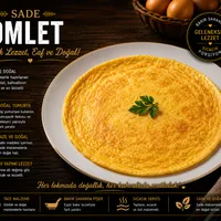 Sade omlet - Sakız Hanım