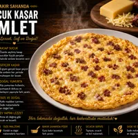 Sucuk Kaşar Omlet - Sakız Hanım