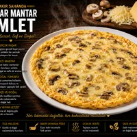 Mantar Kaşar Omlet - Sakız Hanım